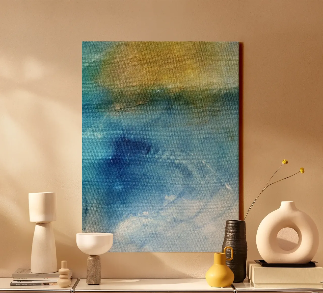 Seaside Sensations No. 2 canvas met Baklijst van kirstenschankweiler