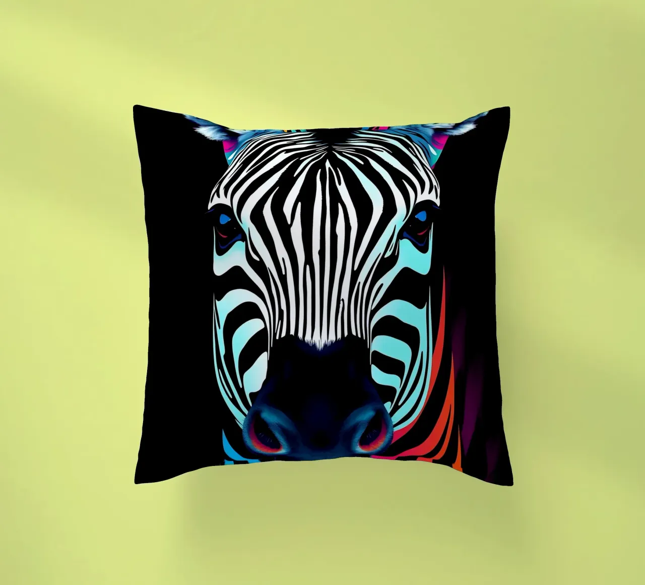 Stile_Zebra_N_1 cuscino da Tierisch bunt by LK