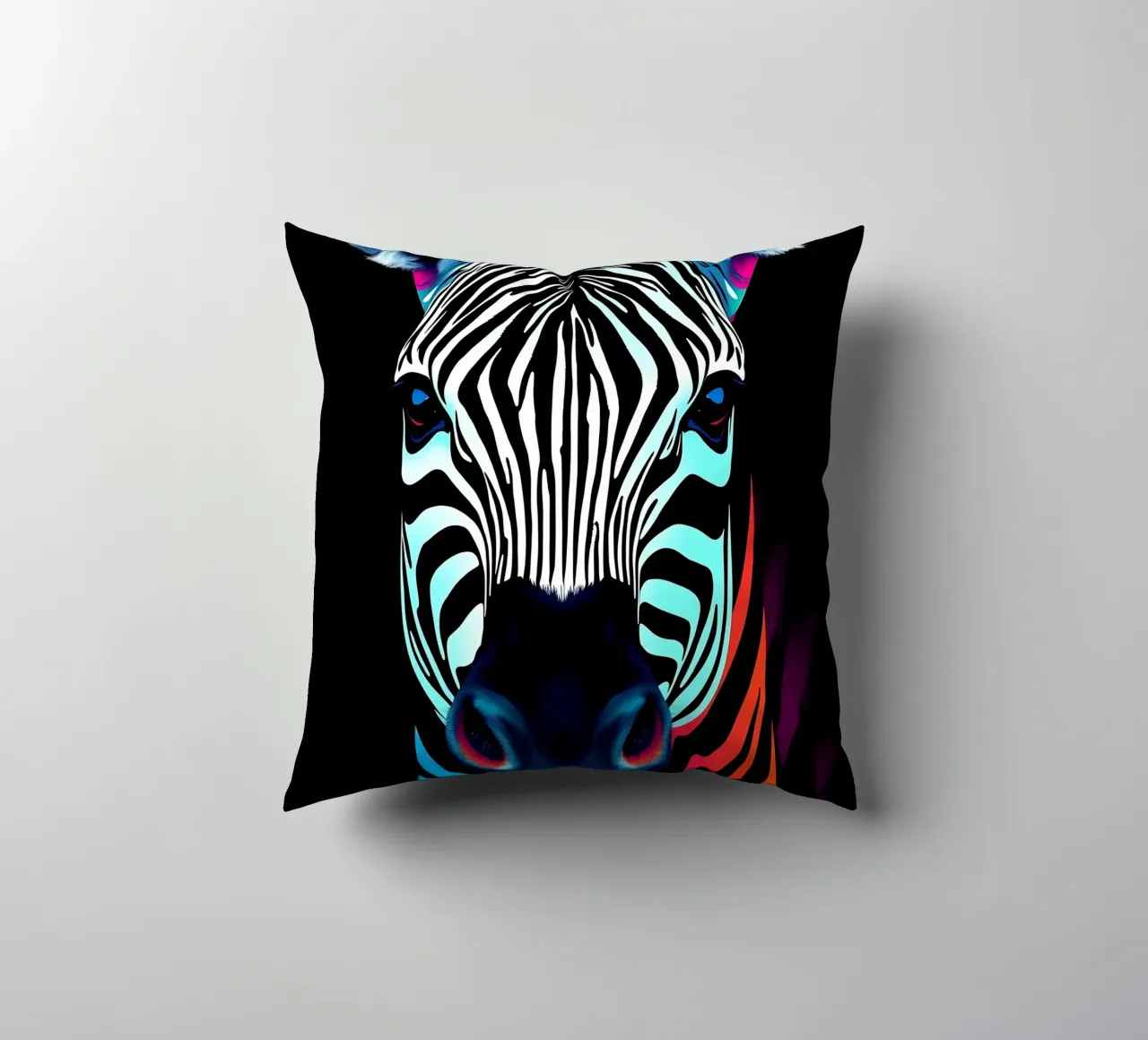 Stile_Zebra_N_1 cuscino da Tierisch bunt by LK