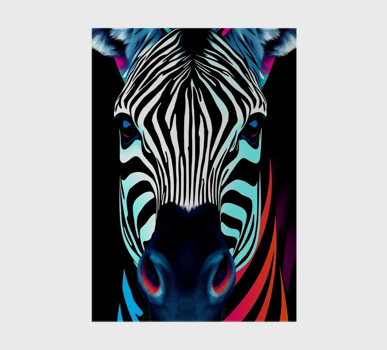 Zebra_style_N_1 notebook by Tierisch bunt by LK