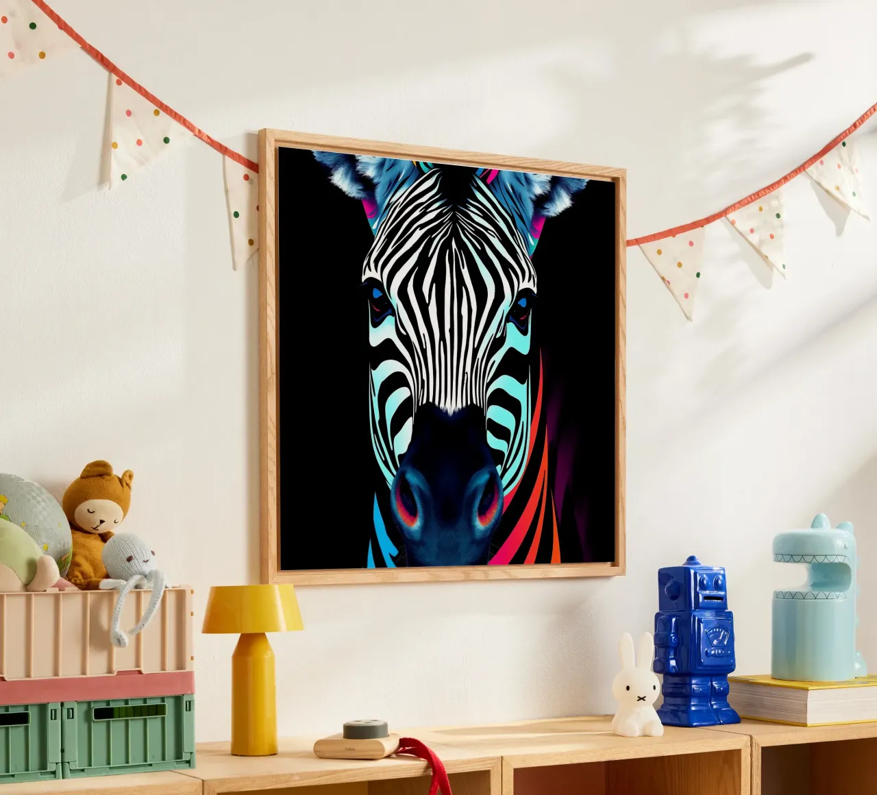 Stile_Zebra_N_1 plexiglass da Tierisch bunt by LK