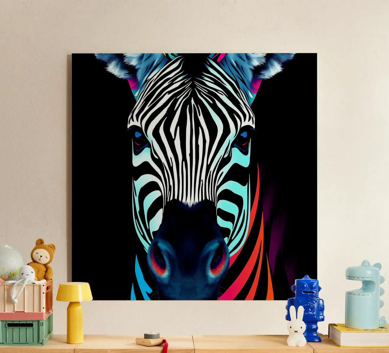 Stile_Zebra_N_1 plexiglass da Tierisch bunt by LK