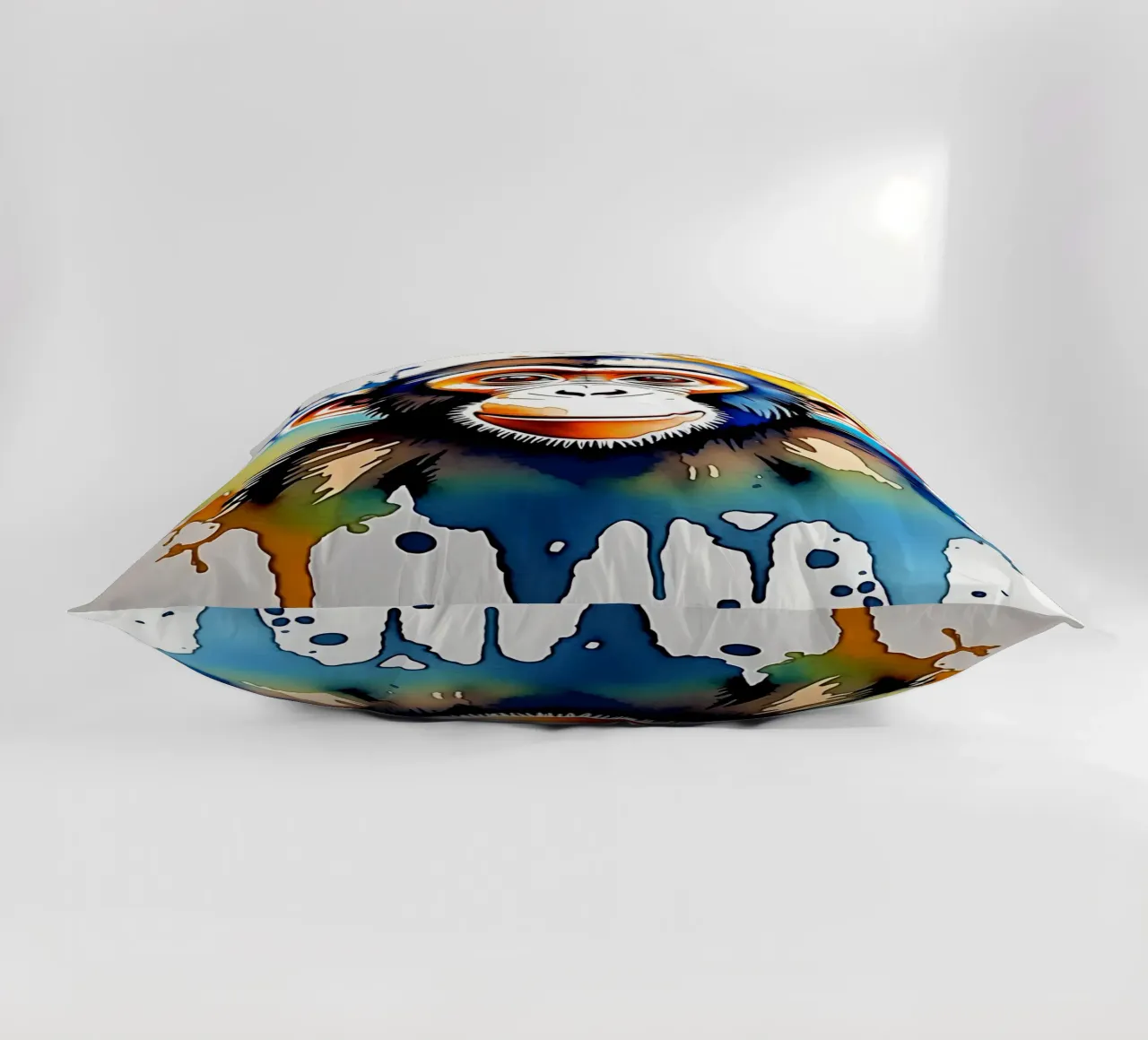 Stile_scimmia_M_1 cuscino da Tierisch bunt by LK