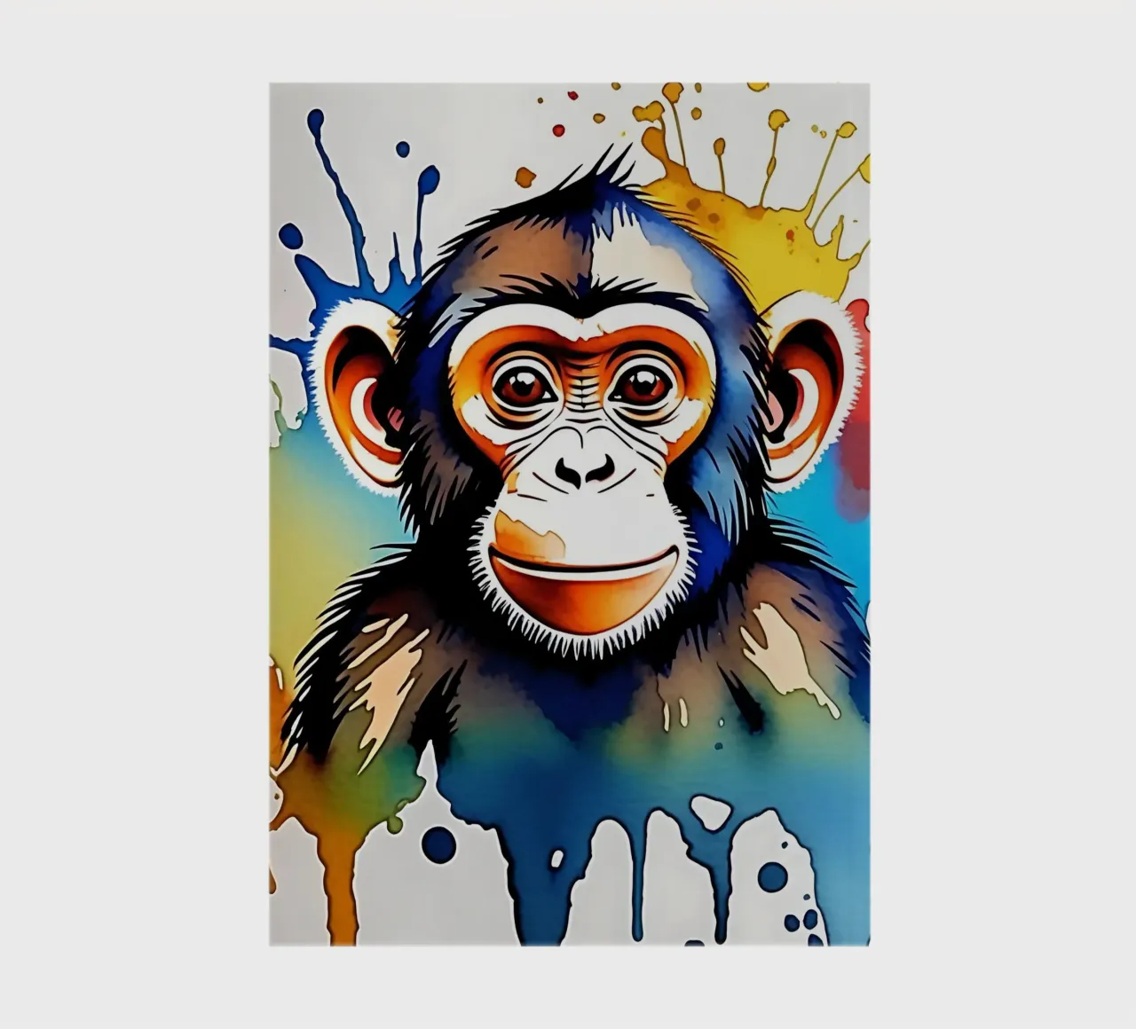 Monkey_Style_M_1 notebook by Tierisch bunt by LK