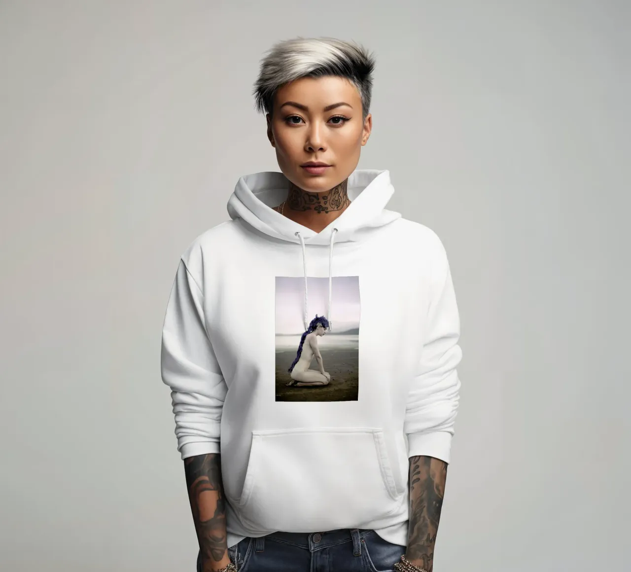 Dry Time 04 felpa con cappuccio da Ana Topoleanu