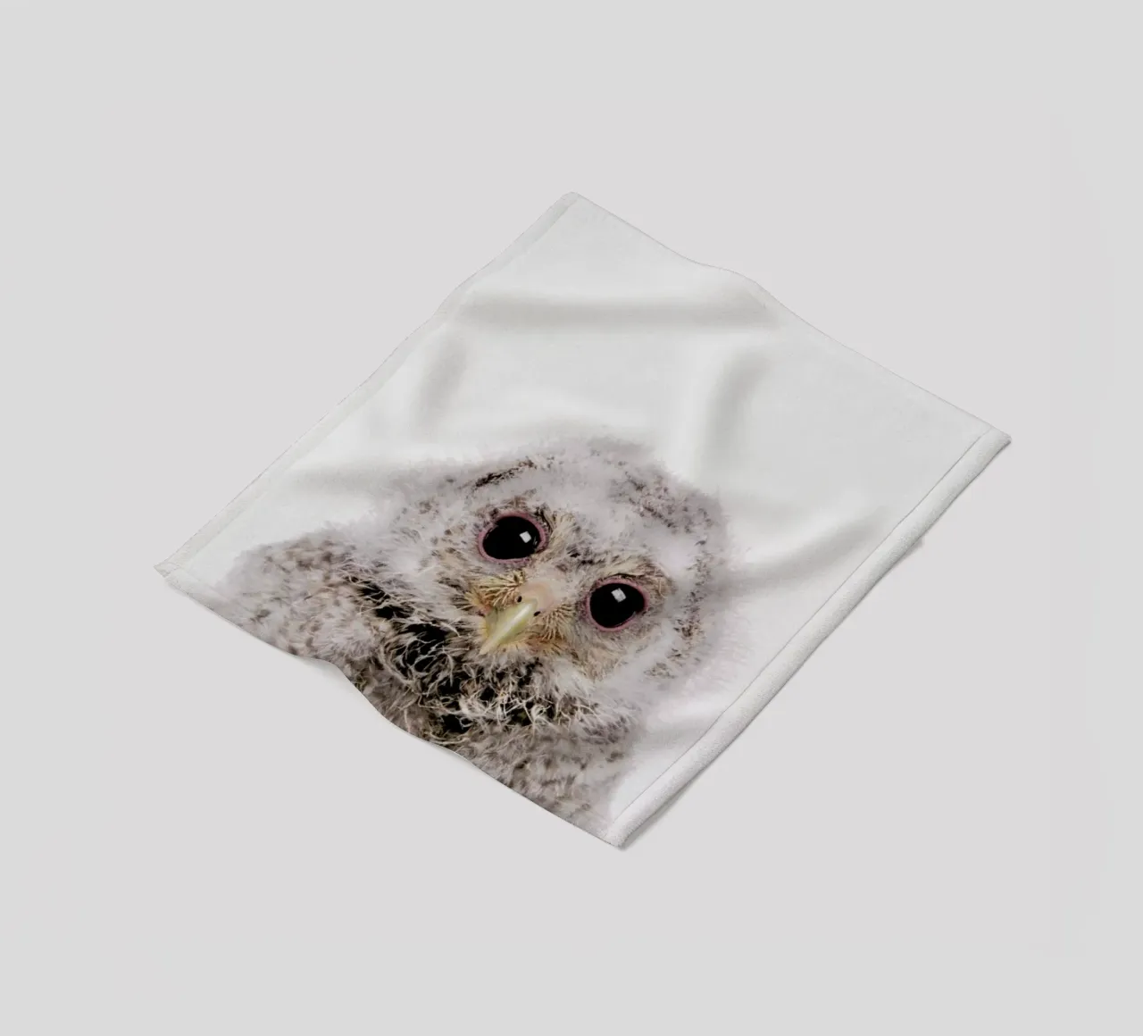 Owl III fleece blanket by Paws & Claws