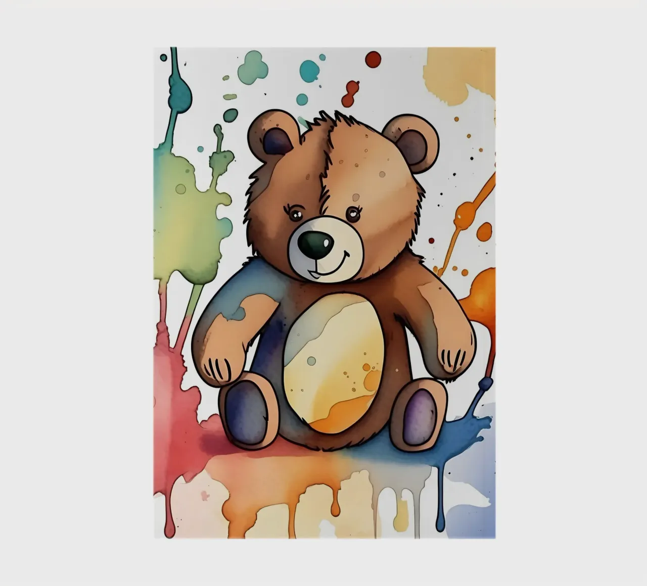 Bear_Style_M_1 notebook by Tierisch bunt by LK