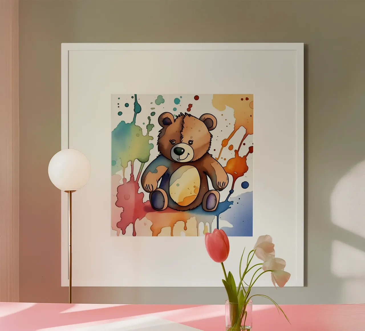 Stile orso_M_1 poster da Tierisch bunt by LK