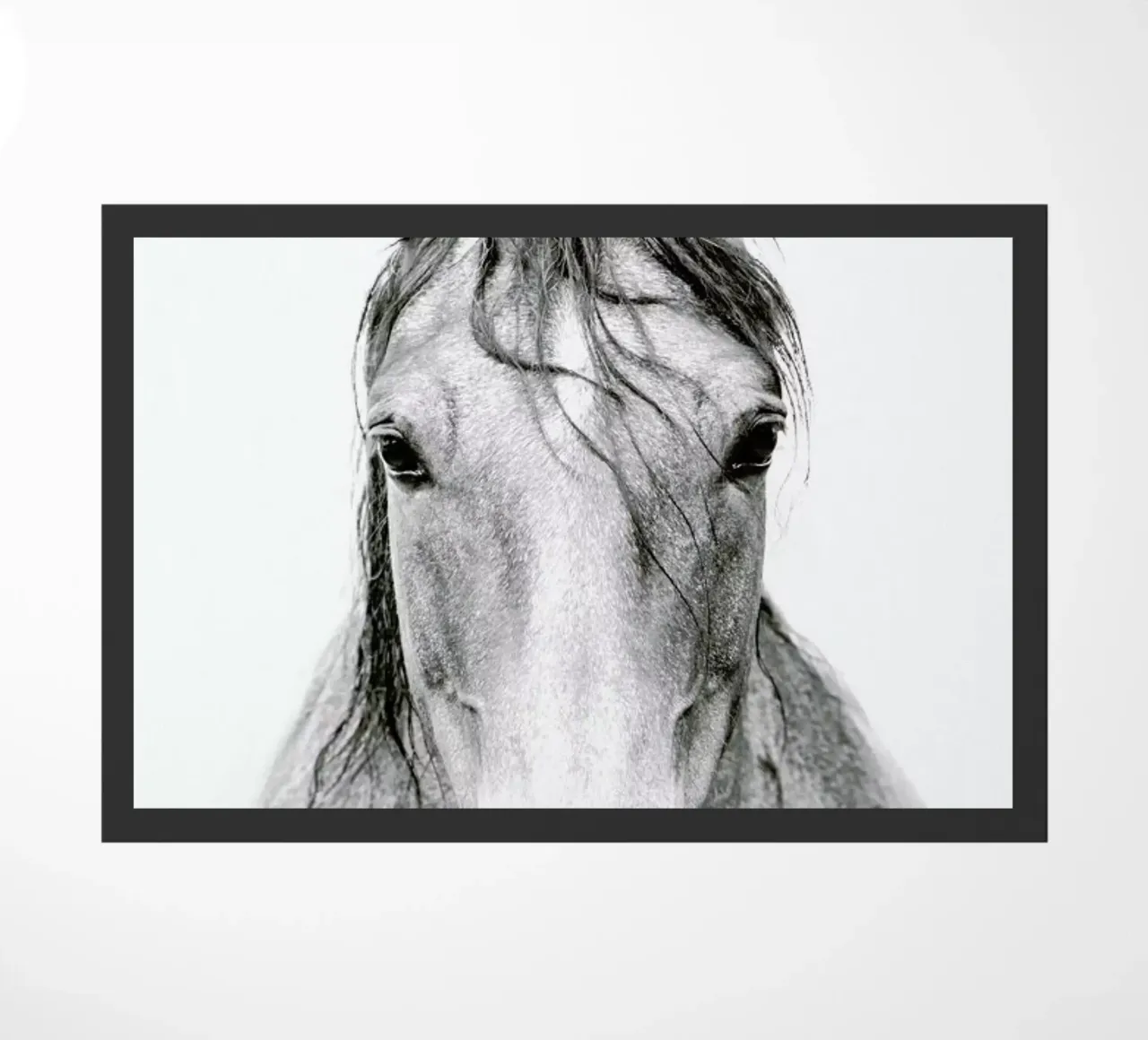 Chestnut Dun Horse II doormat by Victoria Frost