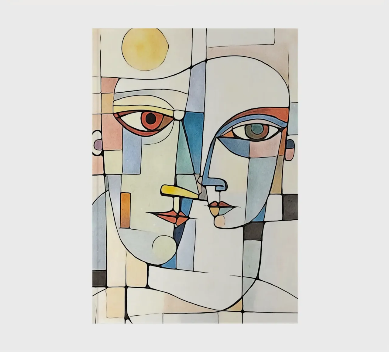 abstract pair, motif 8 notebook by ZAMART