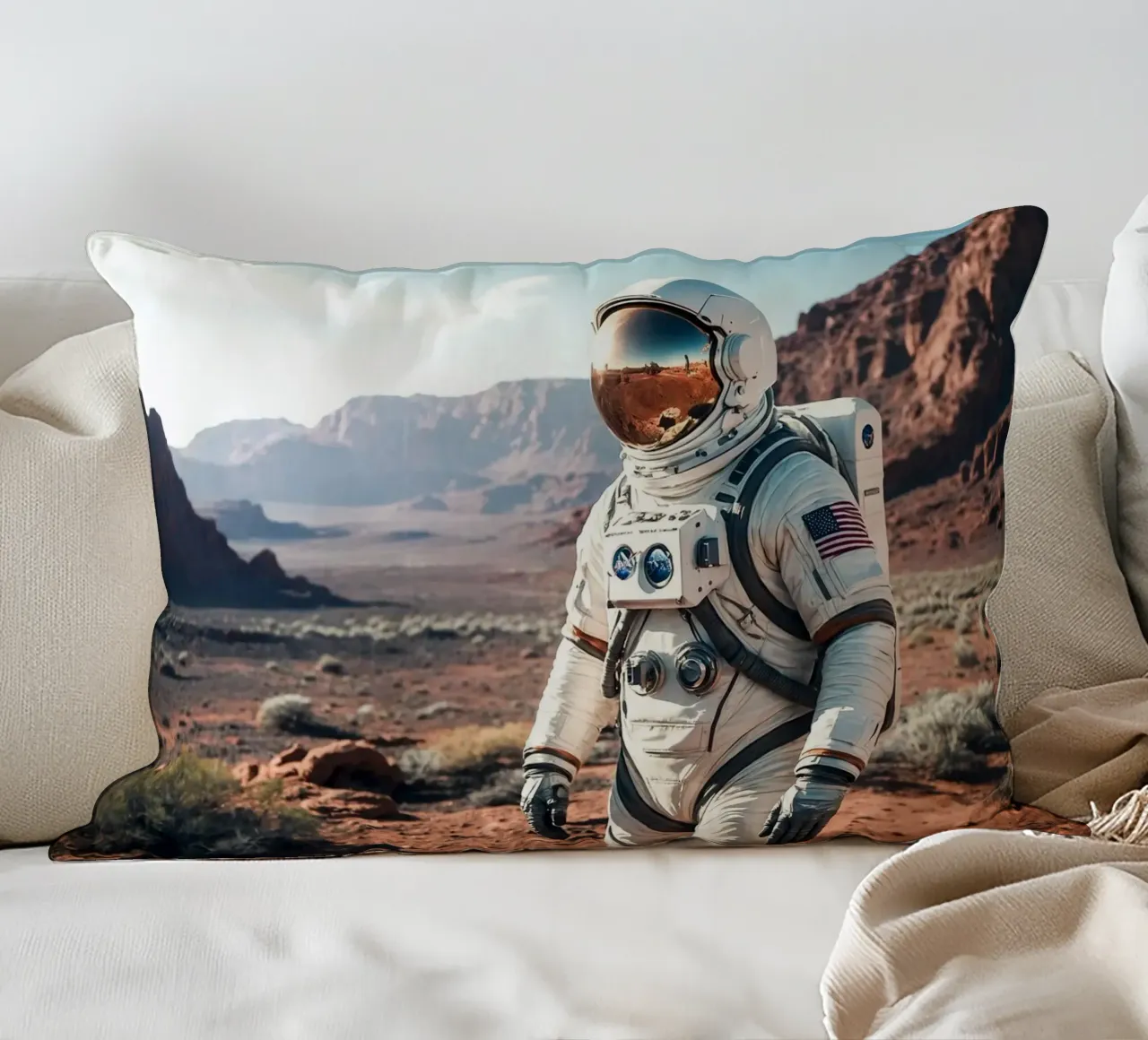 Silenton cuscino da Stellar Dream Art