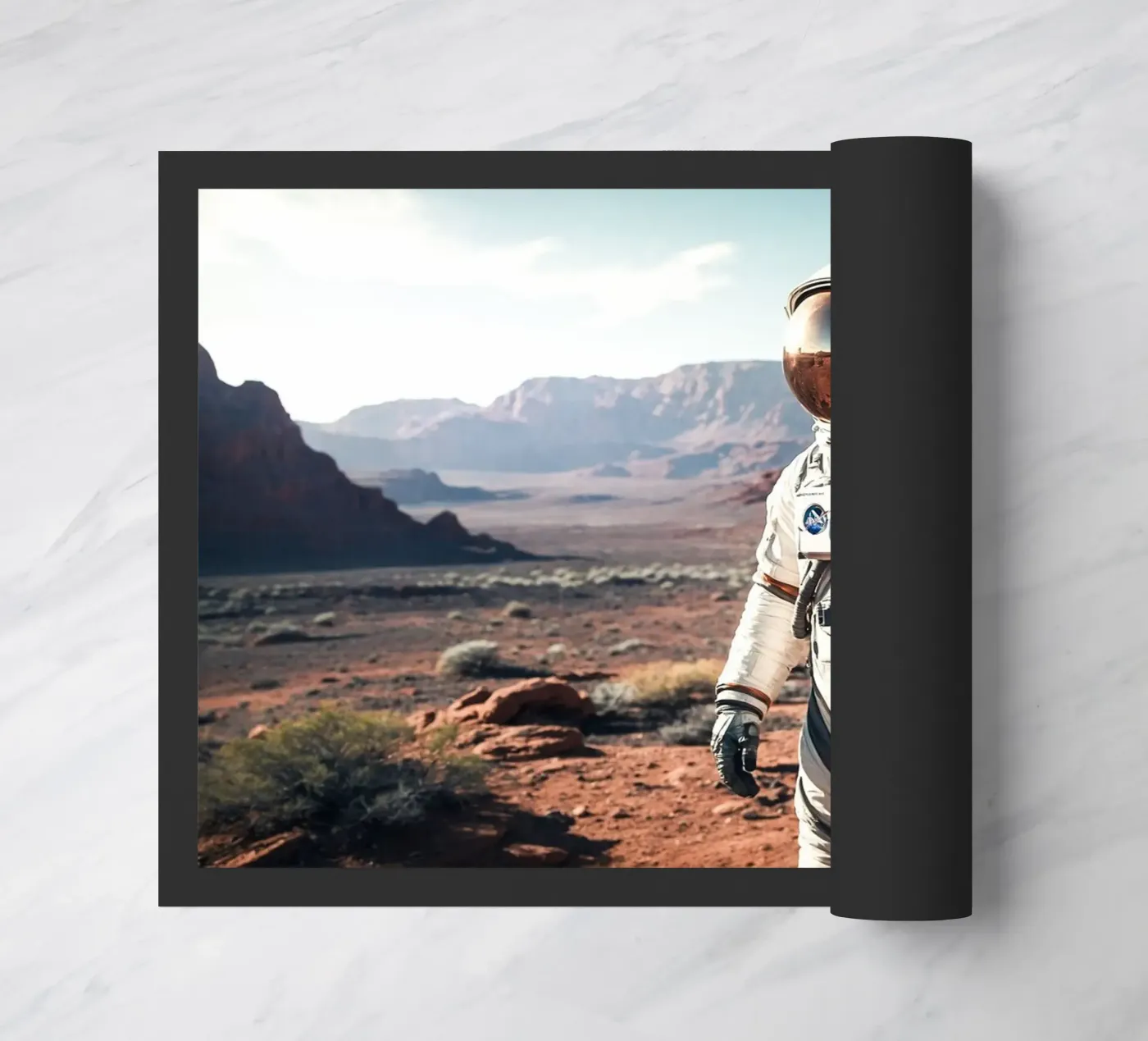 Silenton doormat by Stellar Dream Art