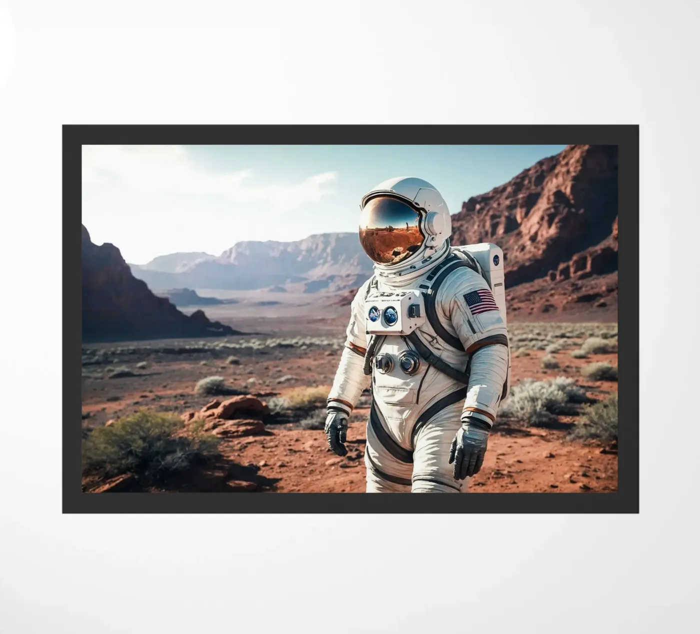 Silenton doormat by Stellar Dream Art