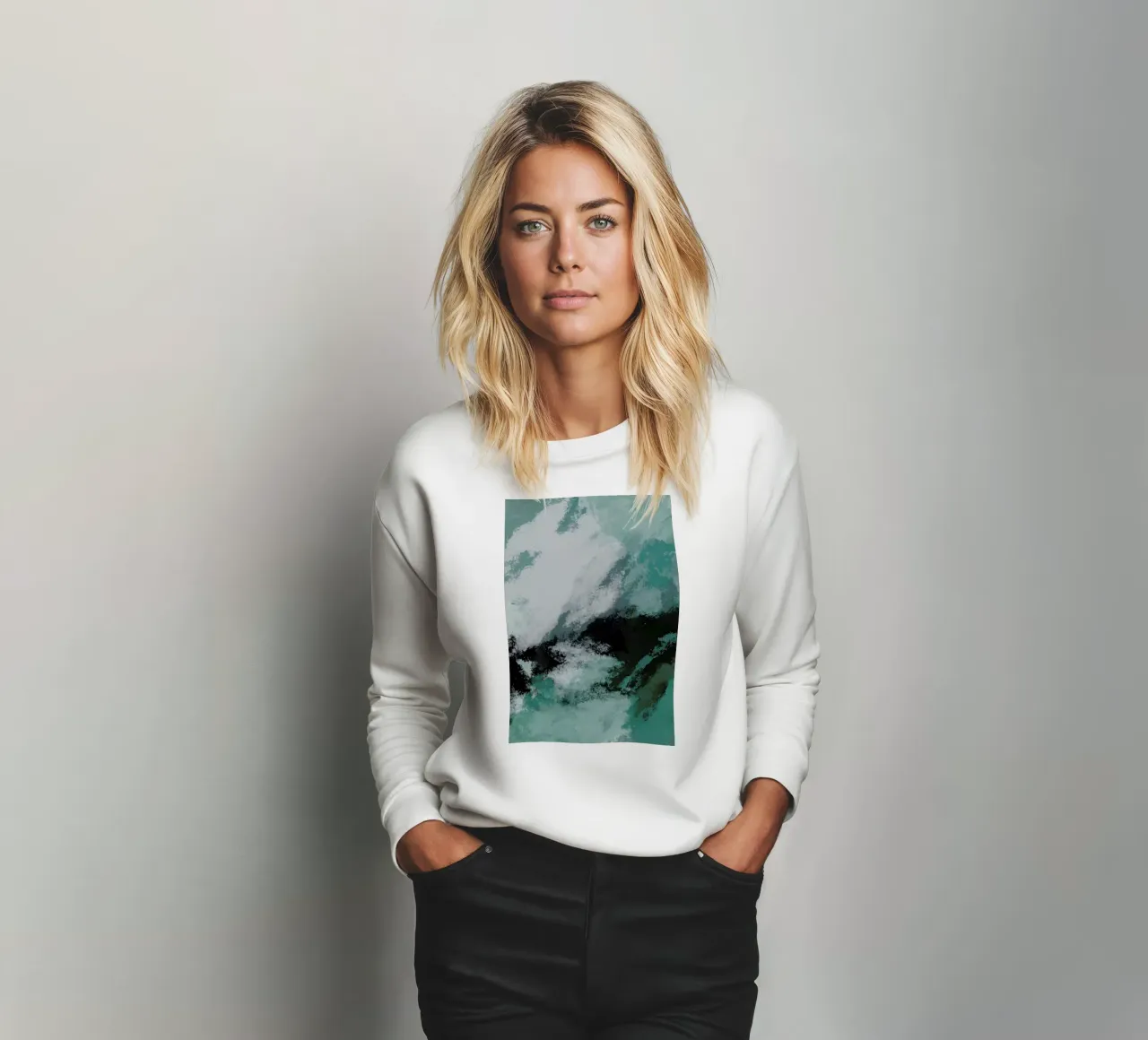 Rough Ocean sweatshirt by Pure