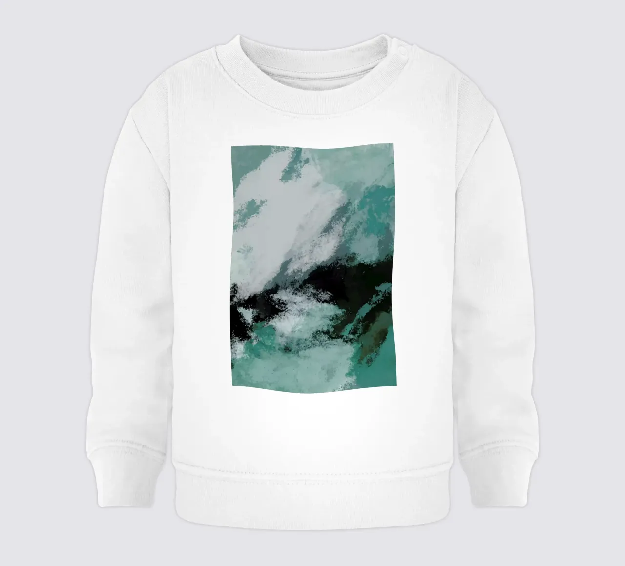 Rough Ocean felpa neonato da Pure