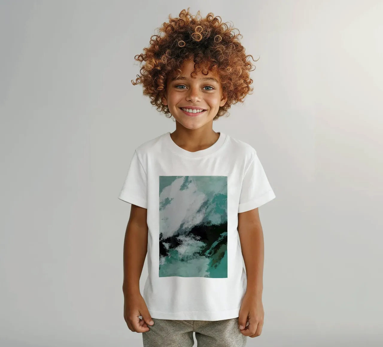 Rough Ocean t-shirt bambini da Pure