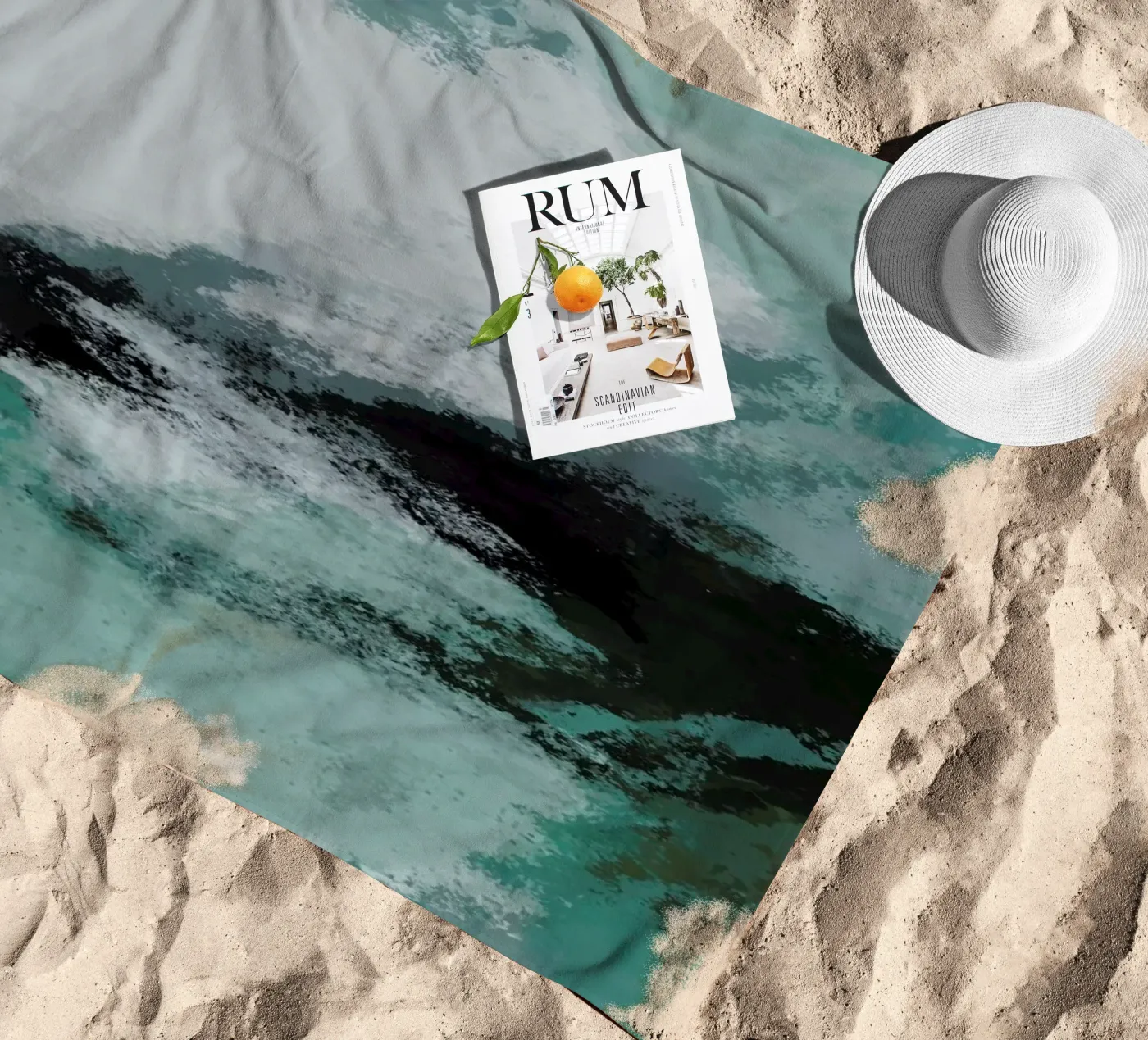 Rough Ocean strandhanddoek van Pure