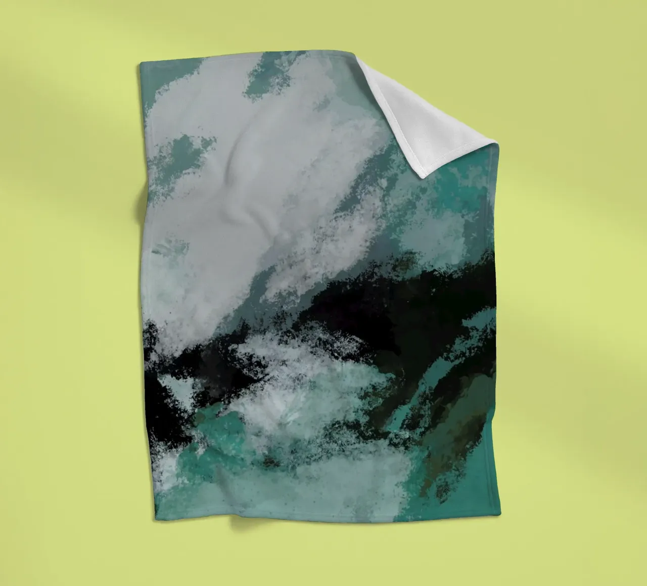 Rough Ocean Fleecedecke von Pure