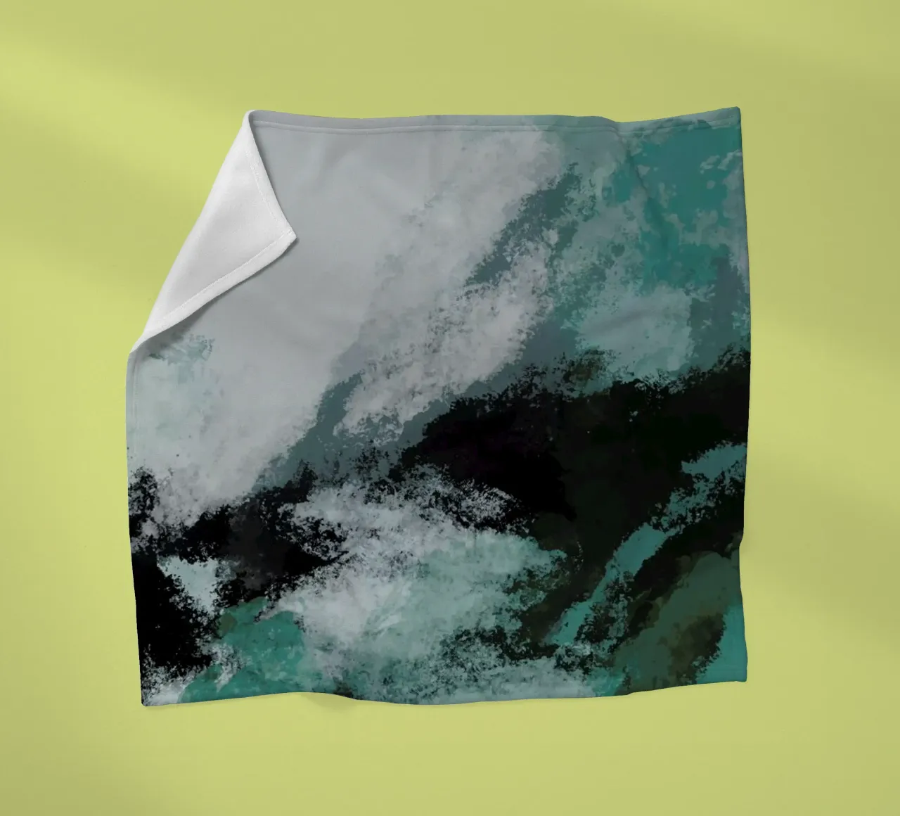 Rough Ocean Fleecedecke von Pure