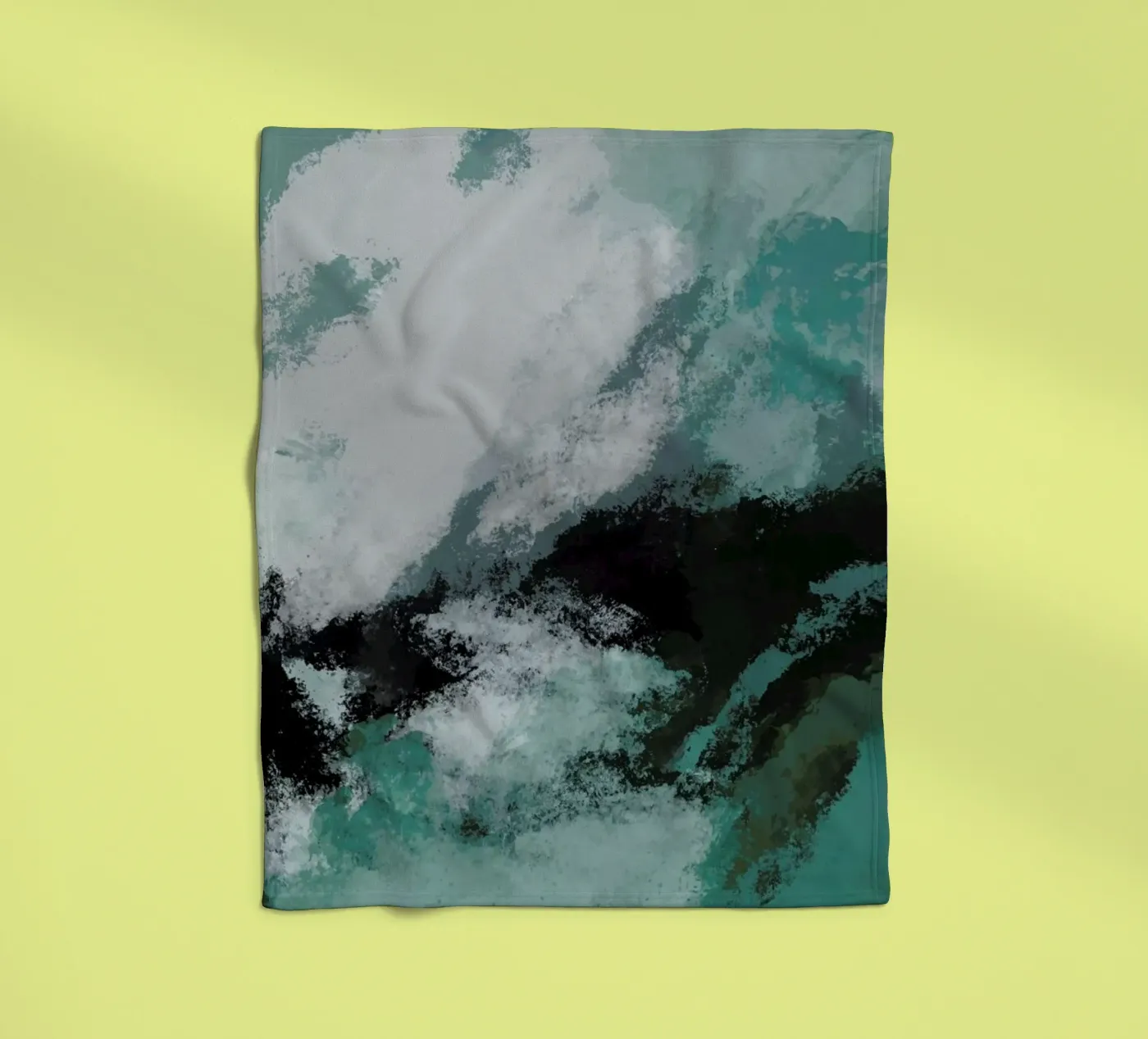 Rough Ocean Fleecedecke von Pure