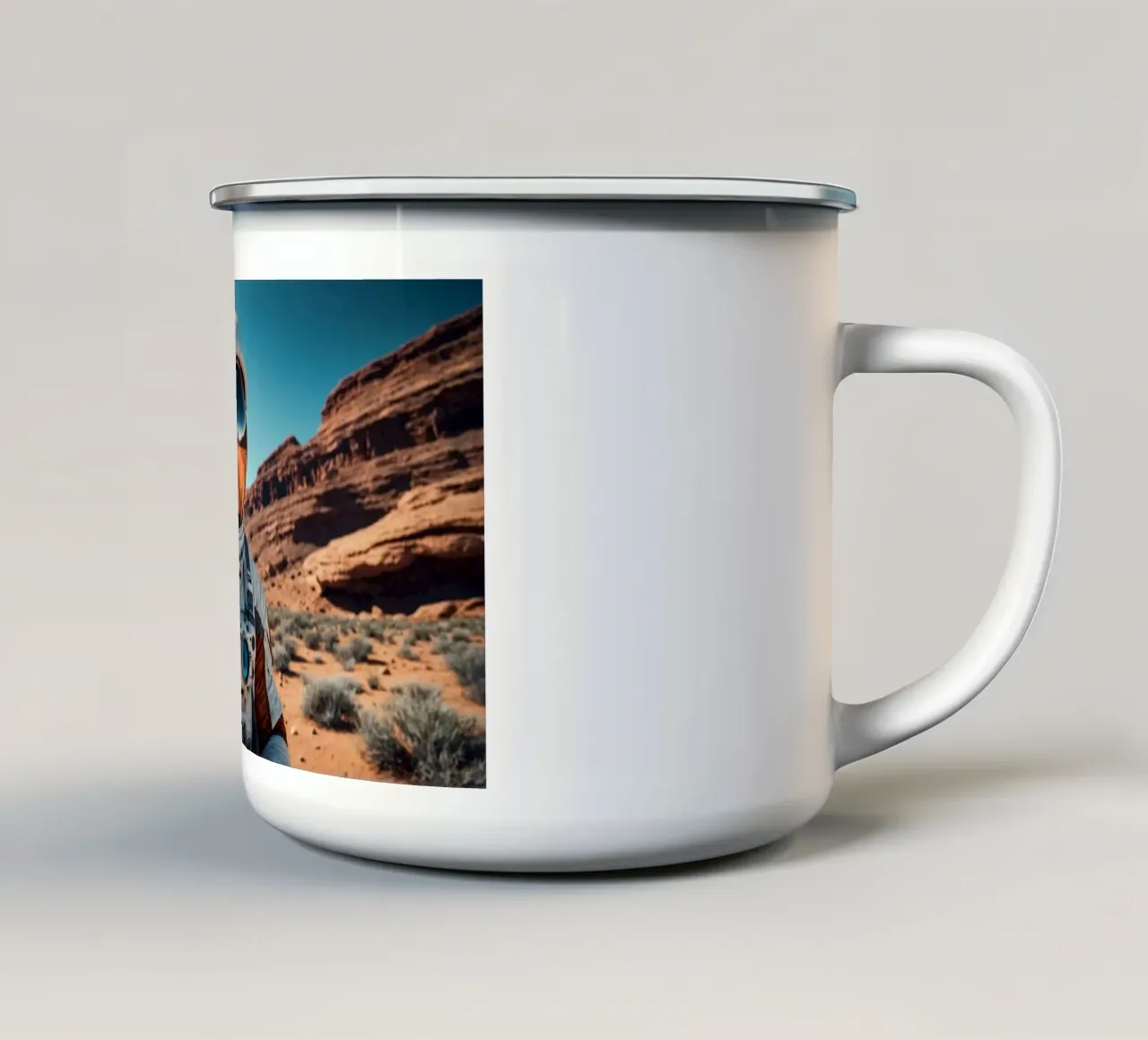 Nomadus tazza in smalto da Stellar Dream Art