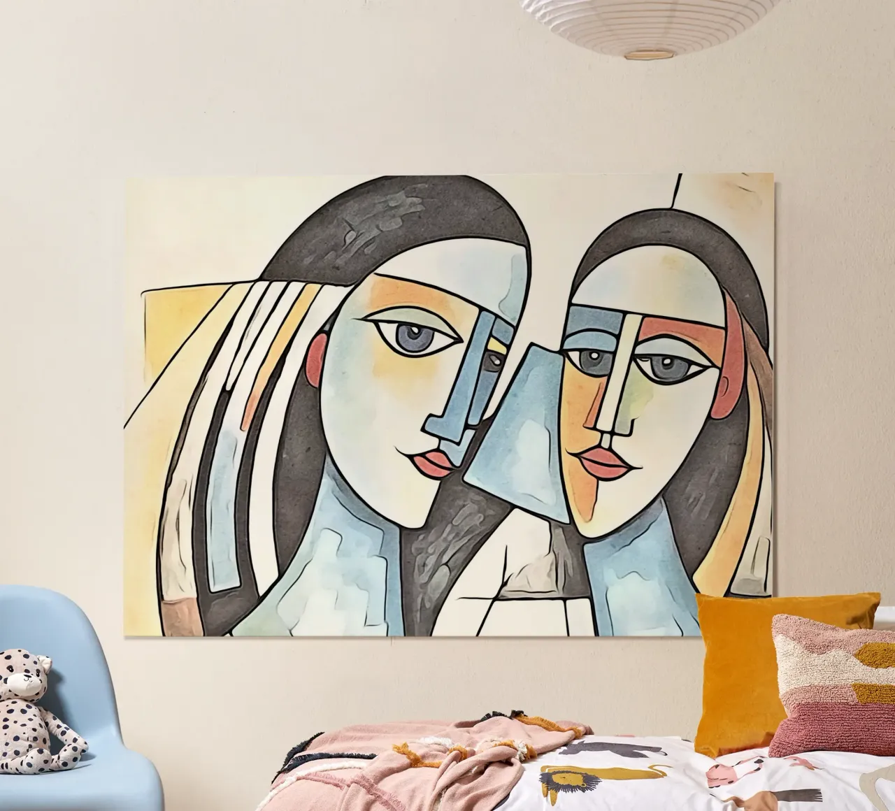 abstract pair, motif 10 hahnemühle by ZAMART