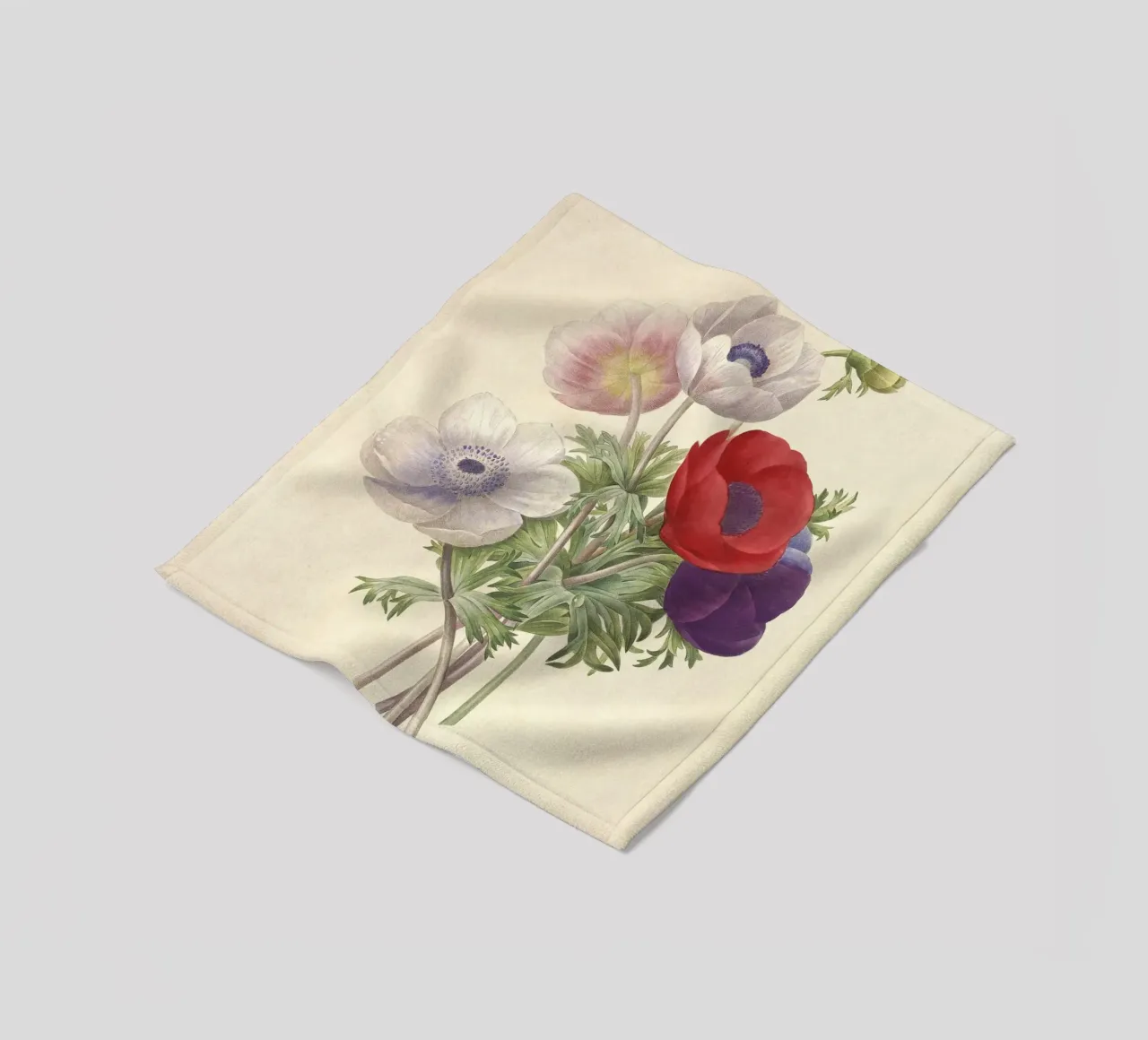 Fiori di anemone classici di primavera coperta in pile da Timeless Botanica