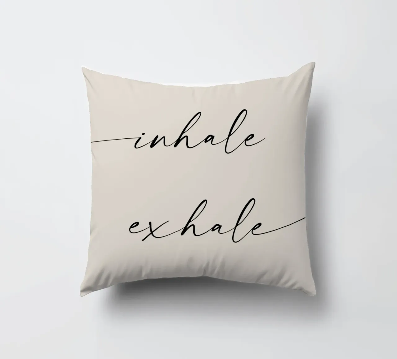 Inspirare espirare cuscino da NouveauPrints