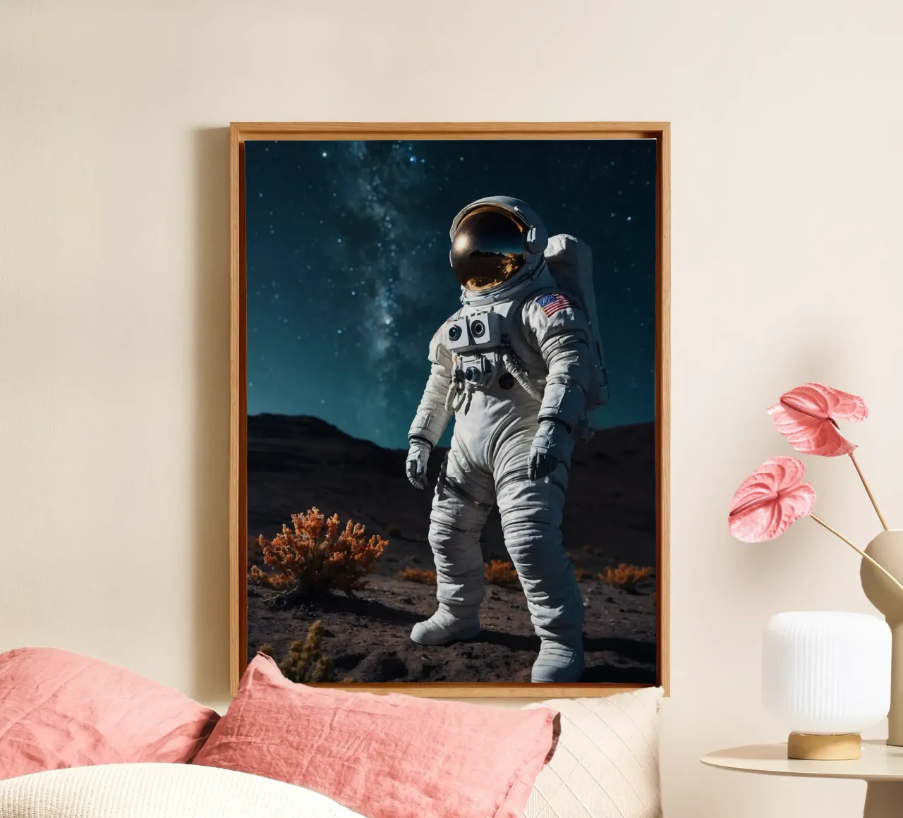 Xenolight tela con Cornice a cassetta da Stellar Dream Art