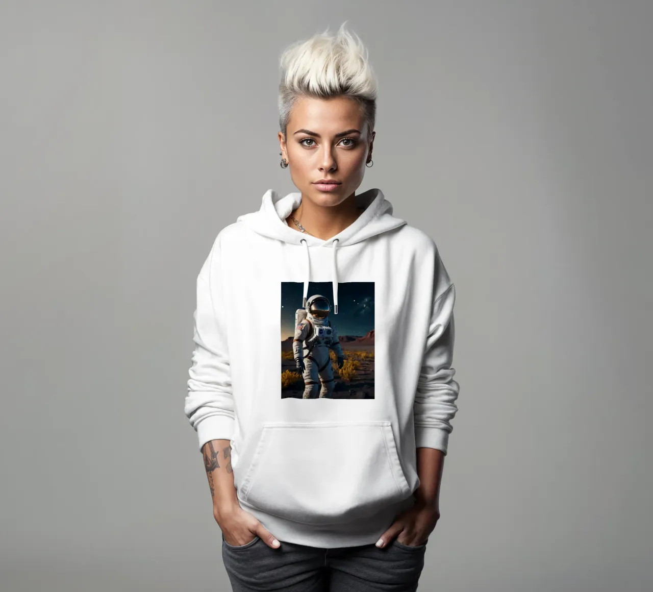 Lunaris felpa con cappuccio da Stellar Dream Art