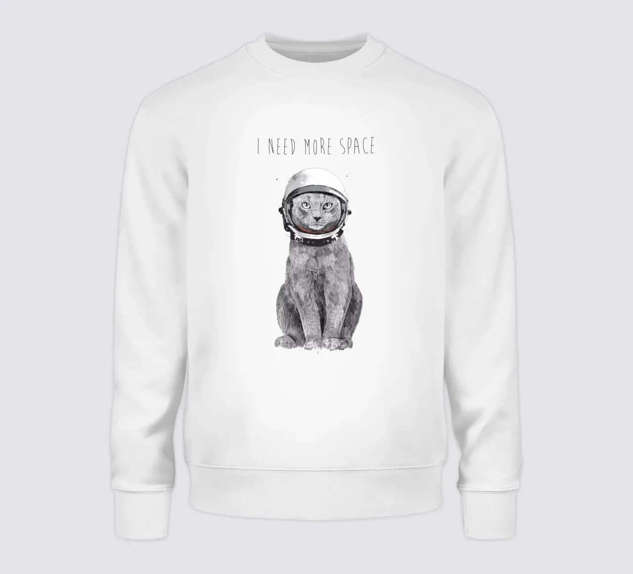 I Need More Space sweatshirt by Balazs Solti