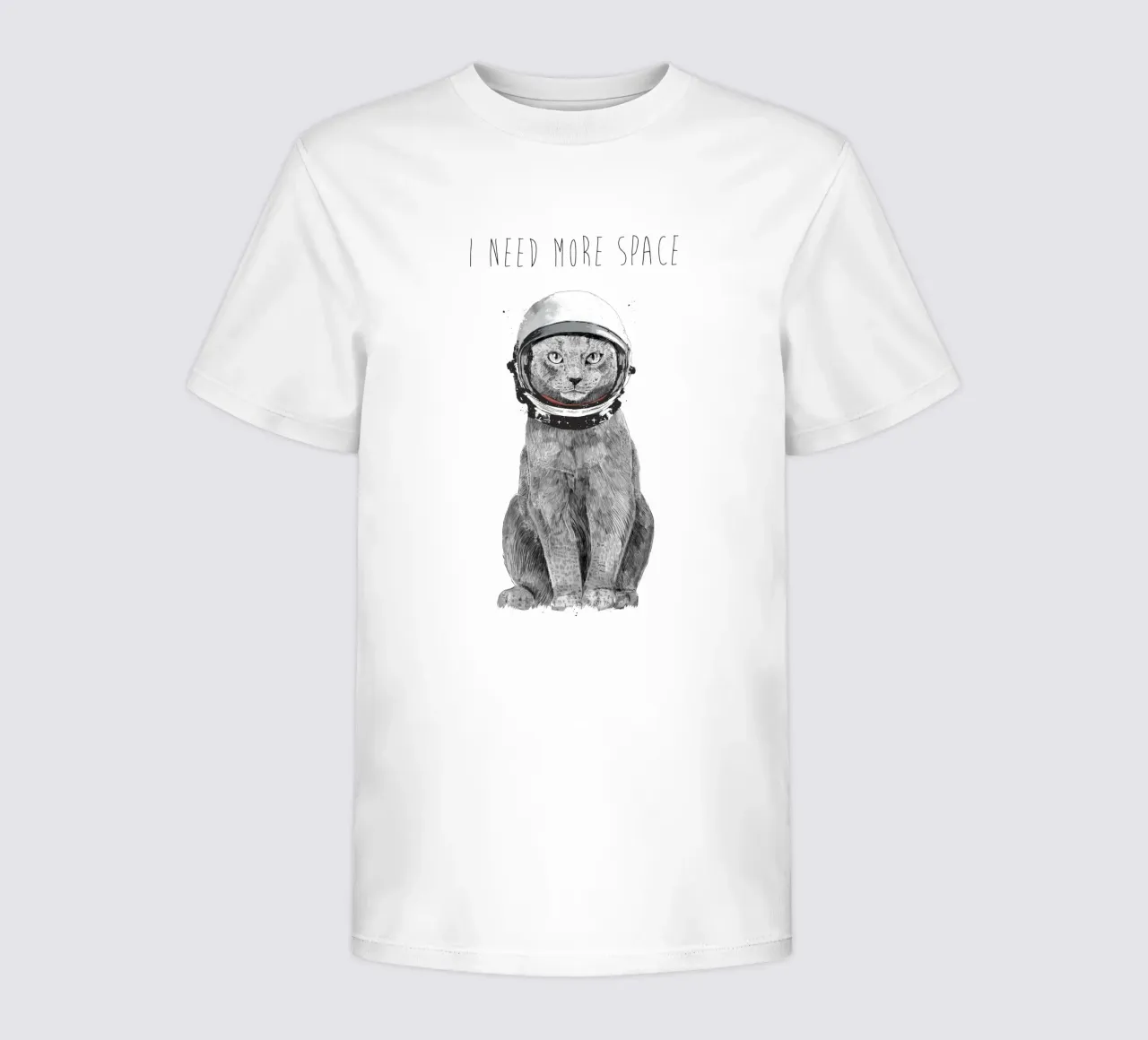I Need More Space t-shirt bambini da Balazs Solti