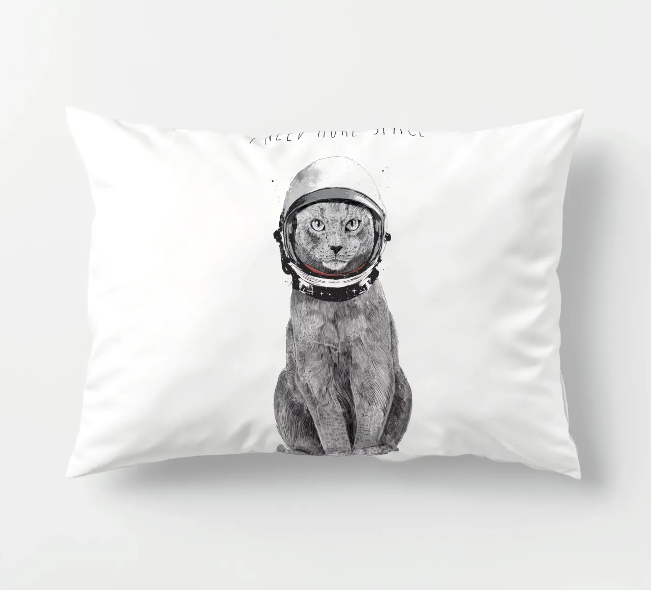 I Need More Space cuscino da Balazs Solti