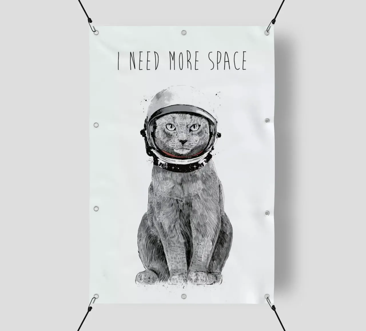 I Need More Space telo in pvc da Balazs Solti