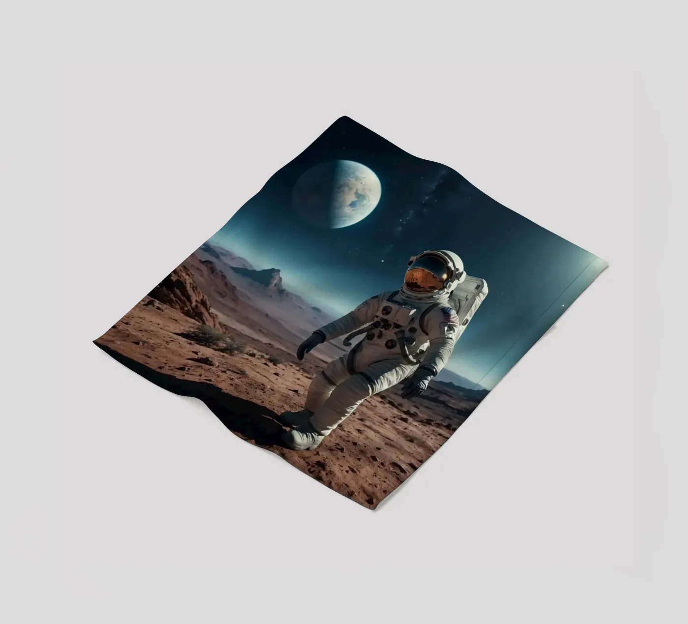 Halochron fleecedeken van Stellar Dream Art