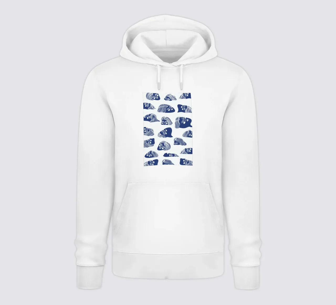 Faces hoodie by Pure