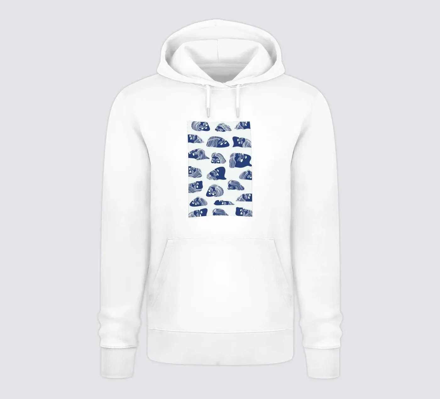 Faces hoodie by Pure