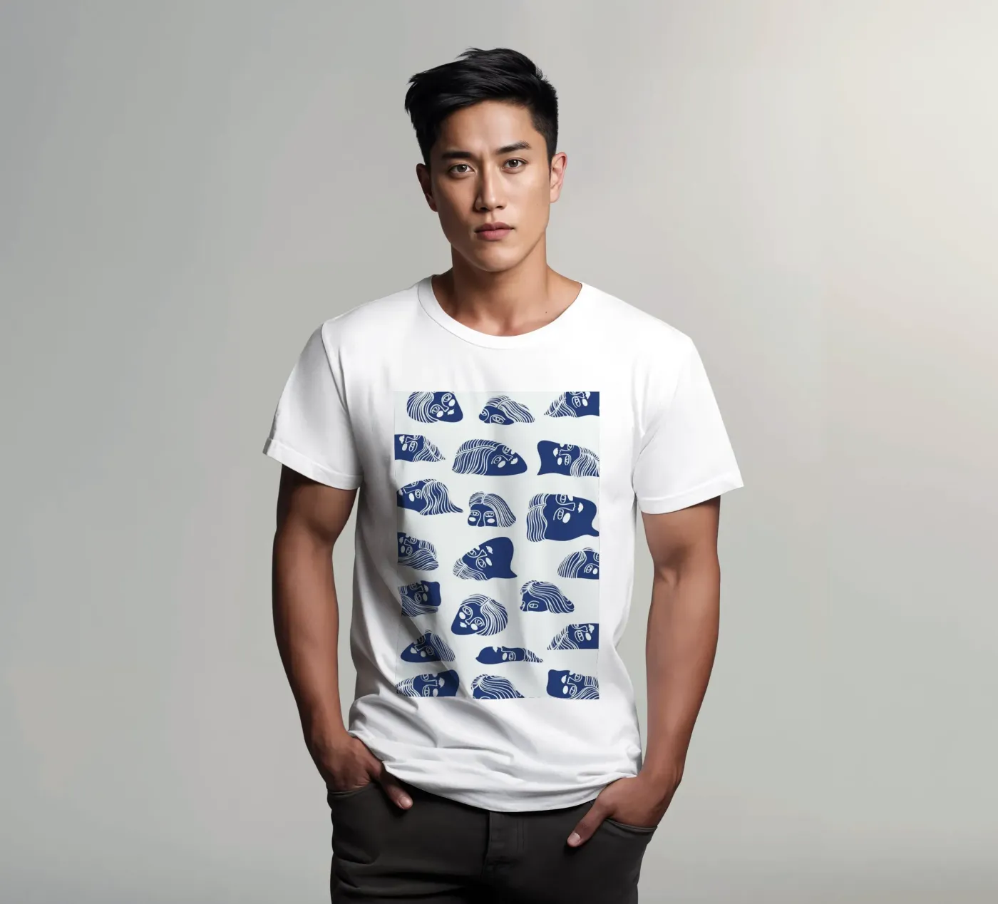 Faces t-shirt da Pure