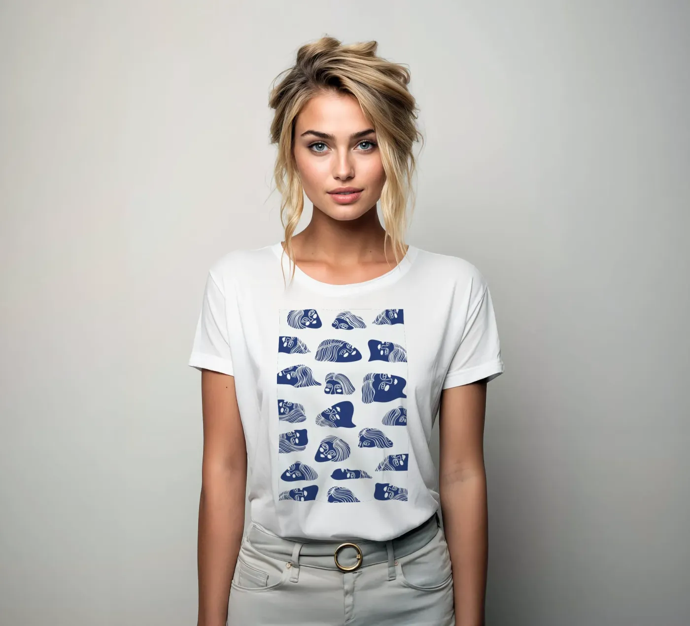 Faces t-shirt da donna da Pure