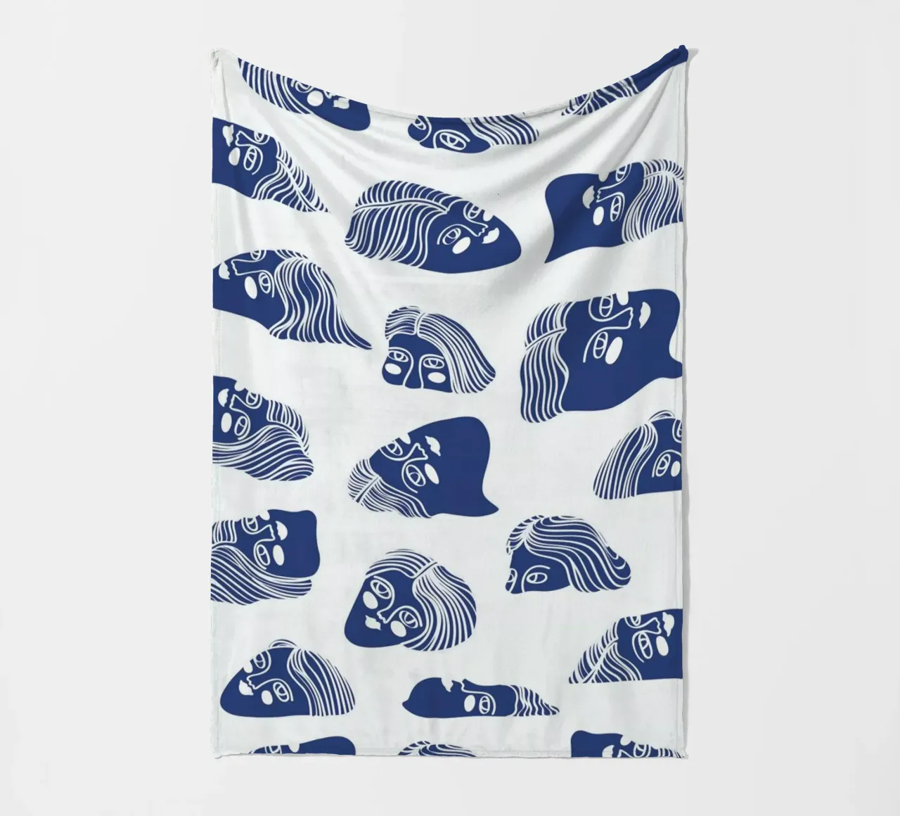 Faces Fleecedecke von Pure