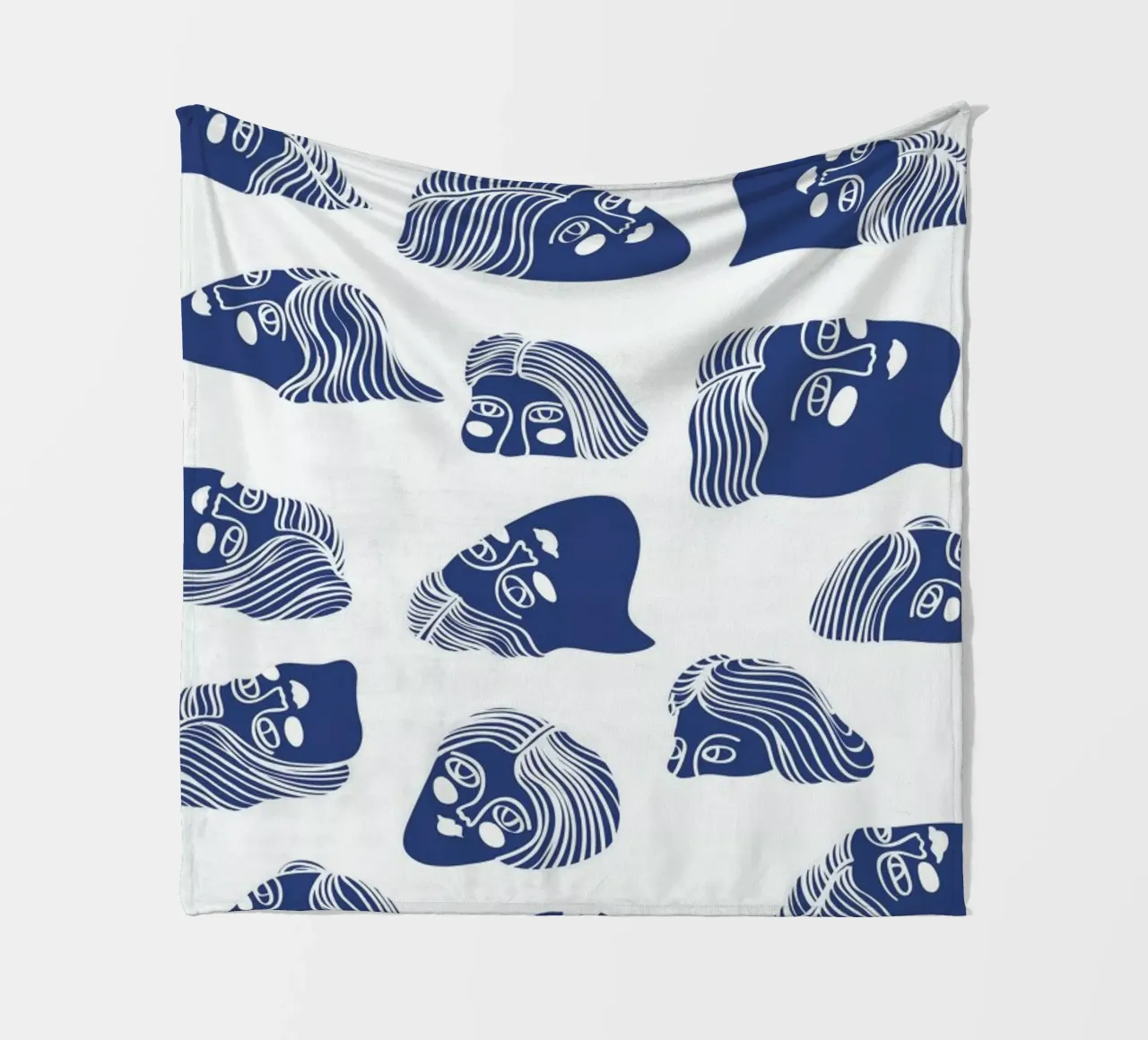 Faces Fleecedecke von Pure