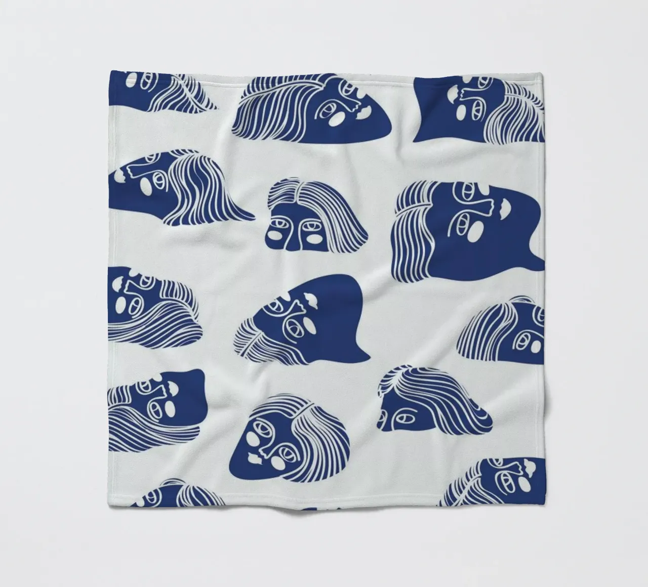 Faces Fleecedecke von Pure