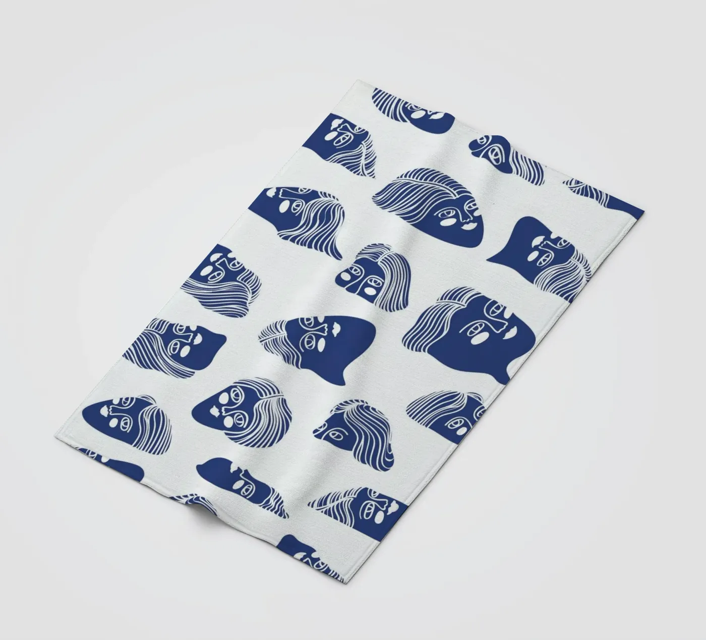 Faces Fleecedecke von Pure