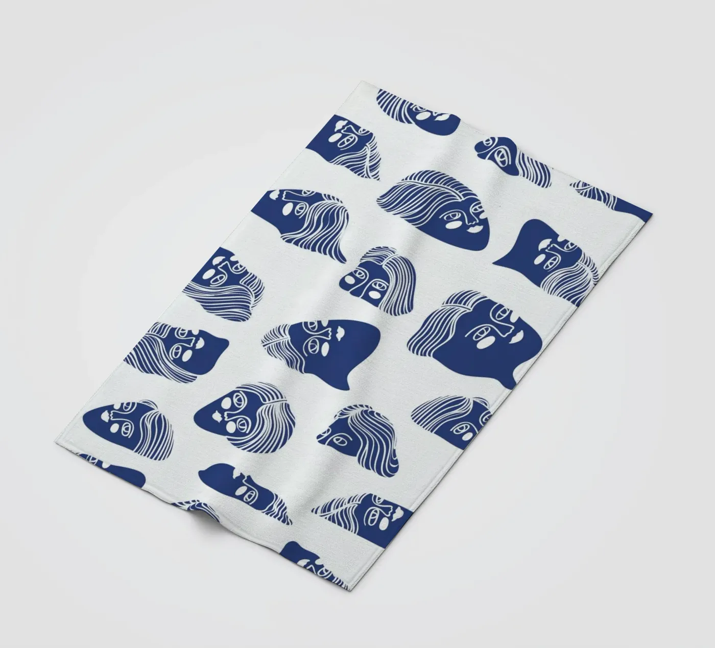 Faces Fleecedecke von Pure