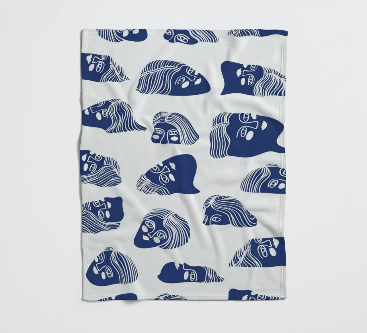 Faces Fleecedecke von Pure