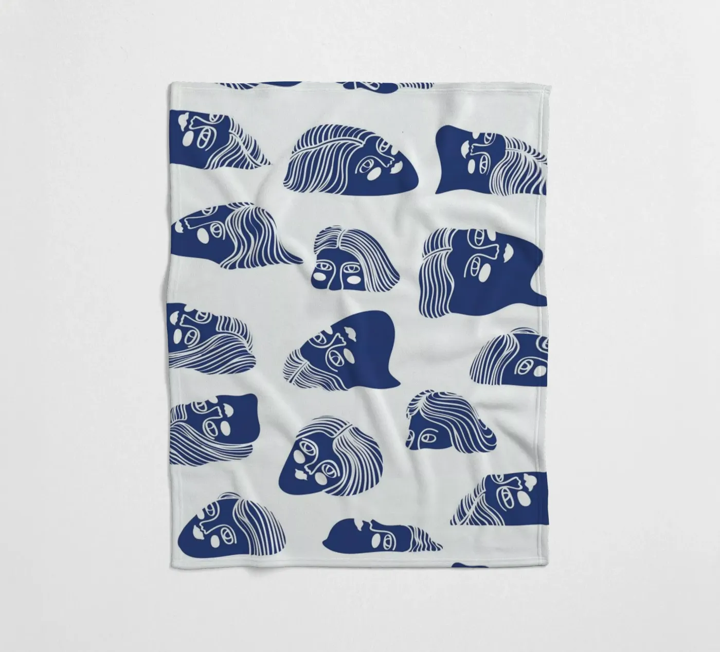 Faces Fleecedecke von Pure