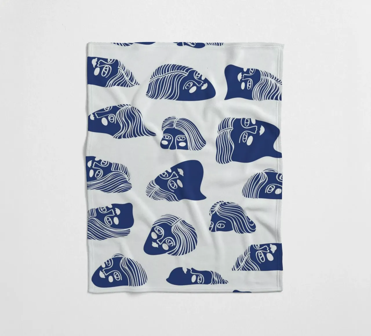 Faces Fleecedecke von Pure