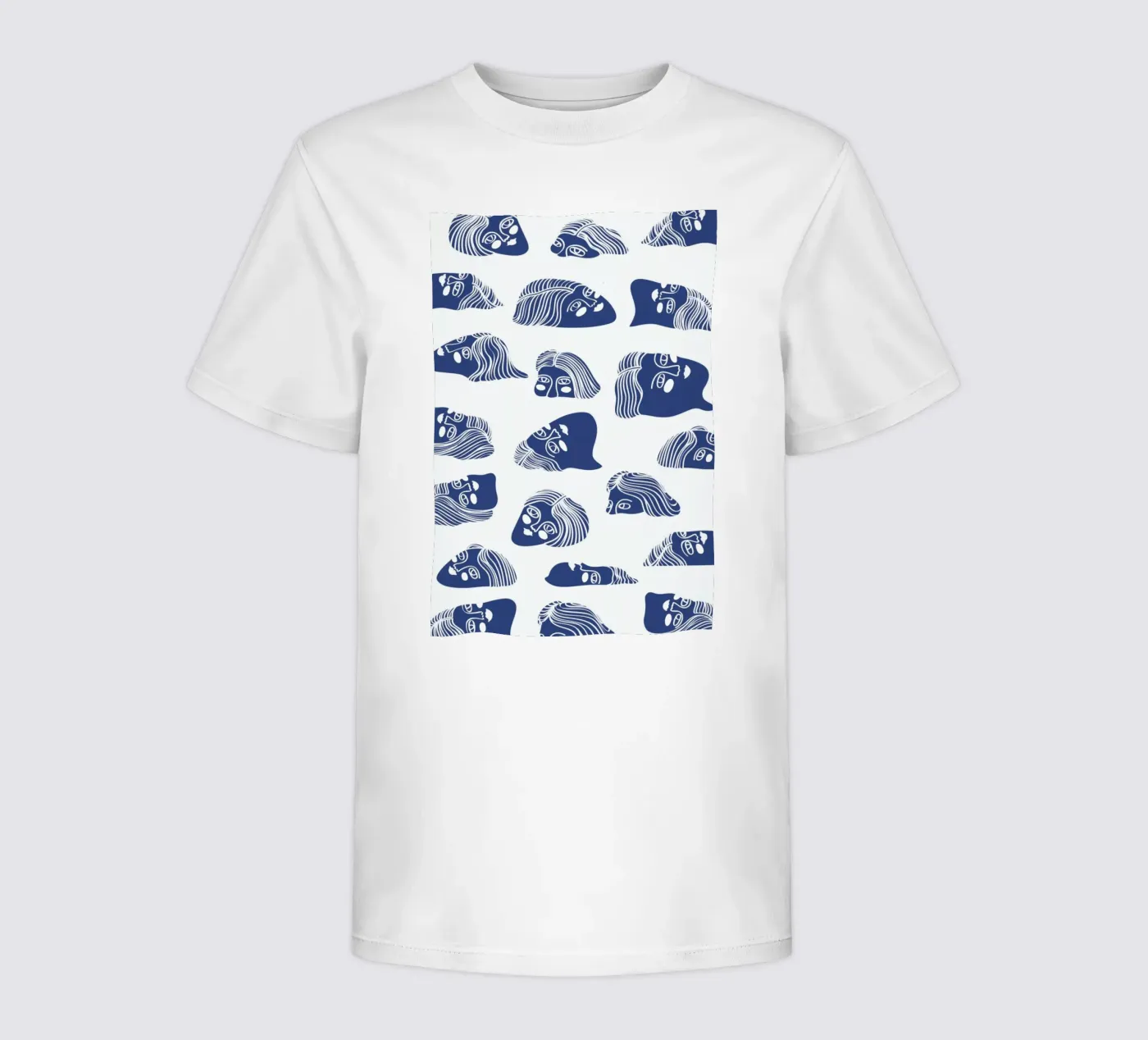 Faces Kinder T-Shirt von Pure
