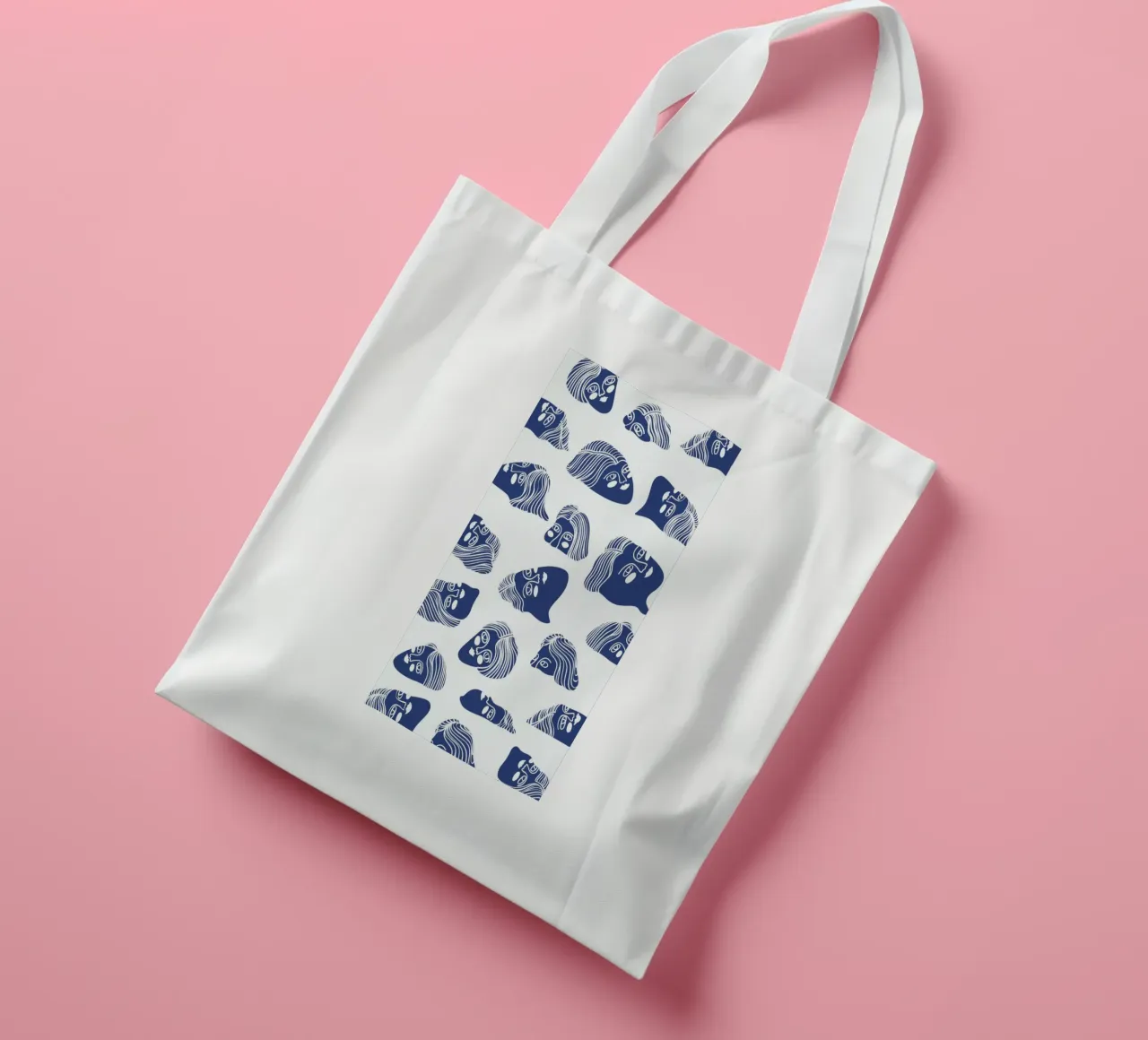 Faces tote bag de Pure