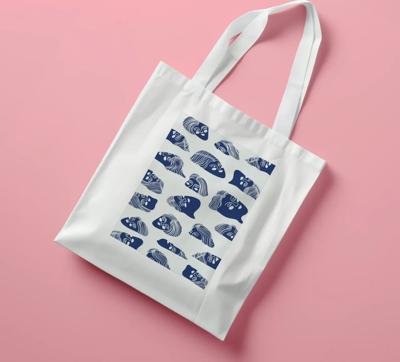 Faces tote bag de Pure